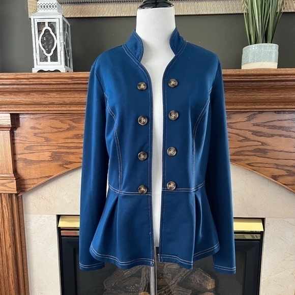 Ophelia Roe Two Piece Midi Striped‎ Dress Sz. S NWOT - Picture 6 of 16